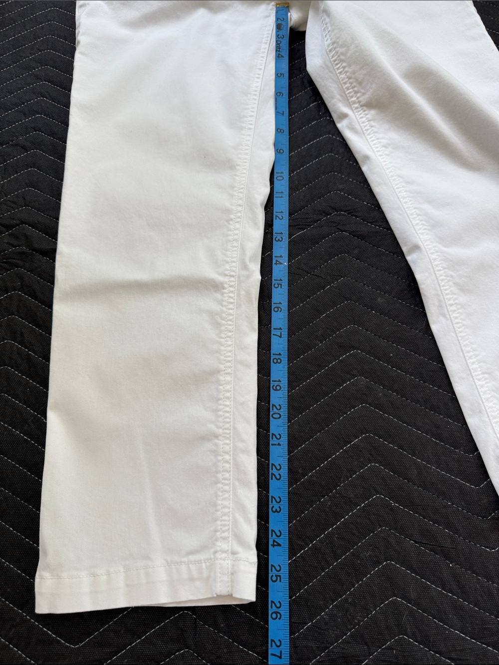 LOFT White Chino Straight Pants - Picture 5 of 9